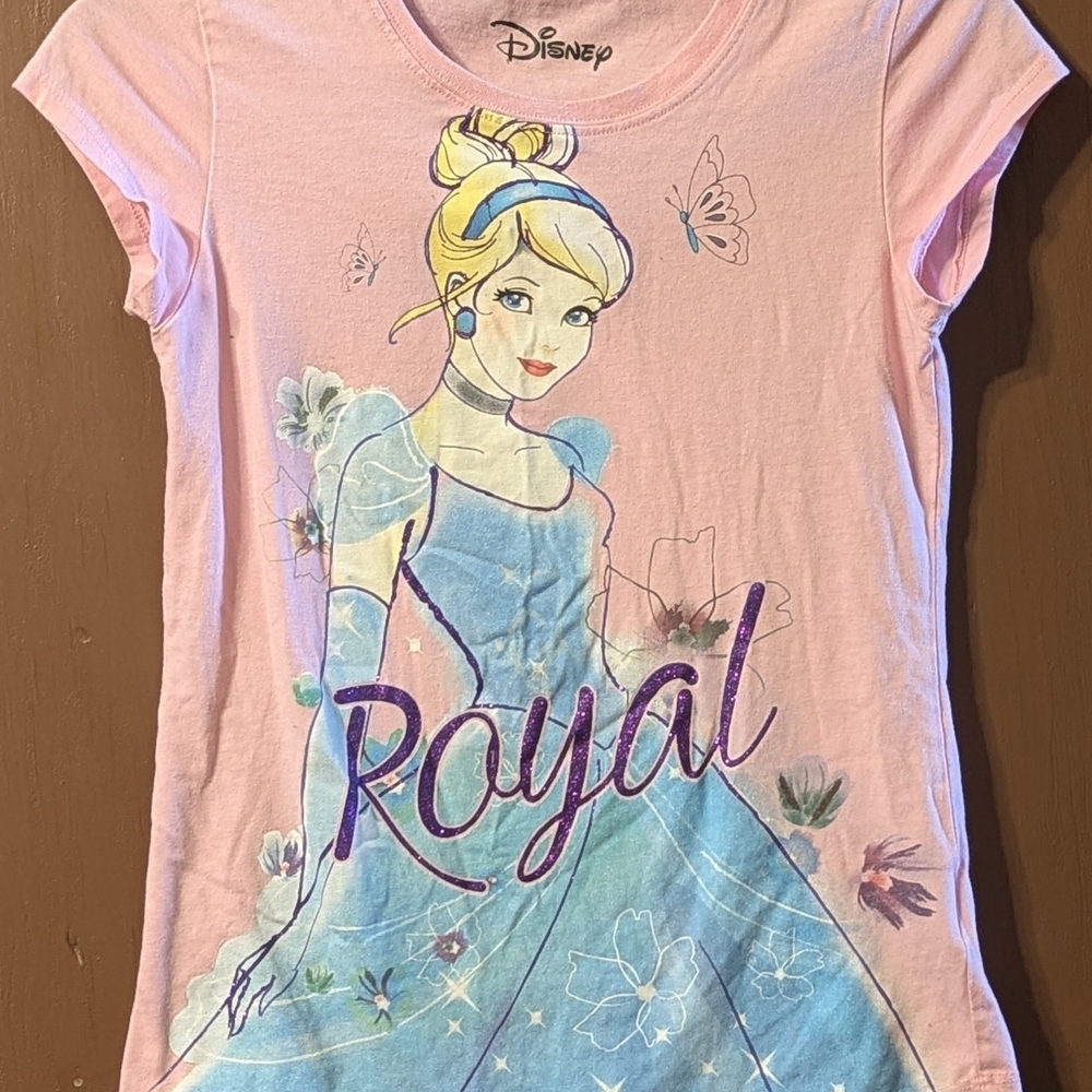 Disney Cinema Pink Graphic Tee